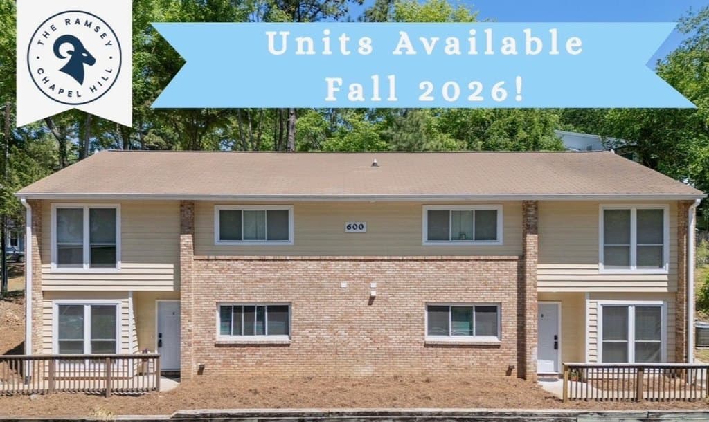 Modern Off Campus Student Living at The Ramsey - Chapel Hill!